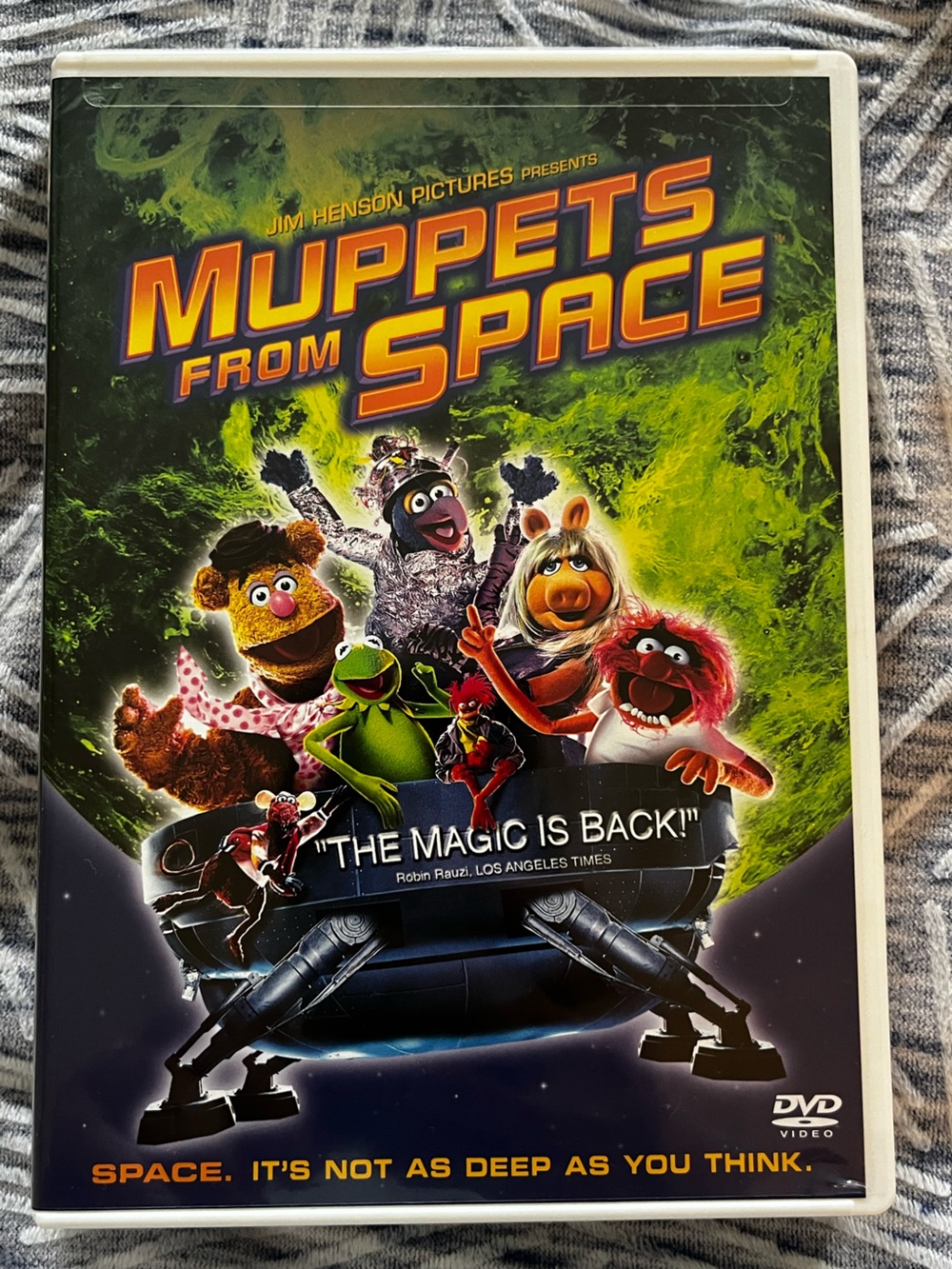 Muppets From Space Unopened 2005 DVD Movie Kermit Miss Piggy Gonzo Jim Hensen